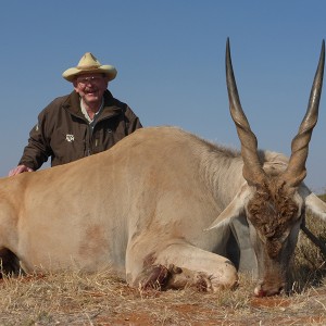 Eland hunt with Wintershoek Johnny Vivier Safaris