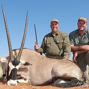 Gemsbok hunt with Wintershoek Johnny Vivier Safaris