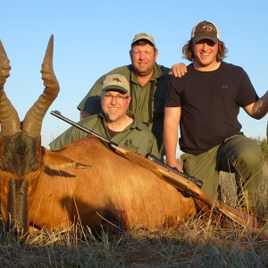 Hartebeest hunt with Wintershoek Johnny Vivier Safaris