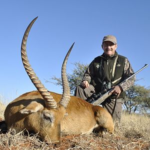 Lechwe hunt with Wintershoek Johnny Vivier Safaris