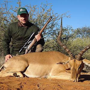 Impala hunt with Wintershoek Johnny Vivier Safaris