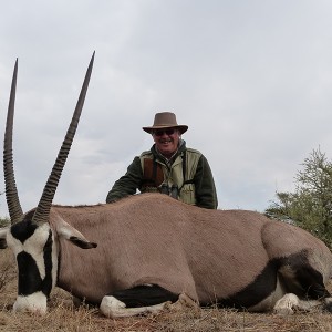 Gemsbok hunt with Wintershoek Johnny Vivier Safaris