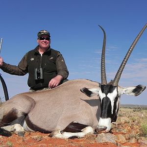 Gemsbok hunt with Wintershoek Johnny Vivier Safaris