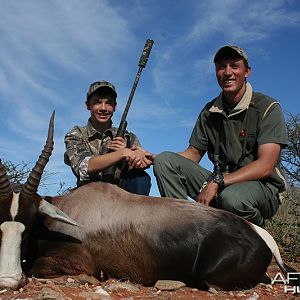 Blesbok hunt with Wintershoek Johnny Vivier Safaris