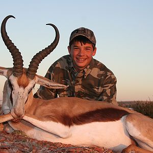 Springbok hunt with Wintershoek Johnny Vivier Safaris