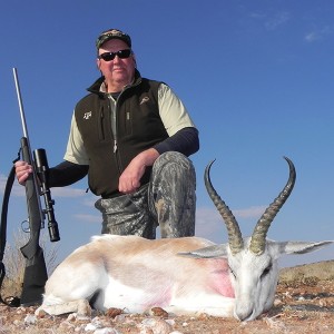 Springbok hunt with Wintershoek Johnny Vivier Safaris