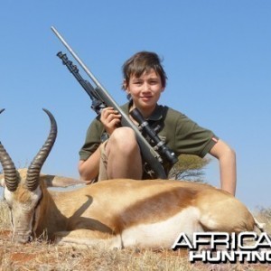 Springbok hunt with Wintershoek Johnny Vivier Safaris