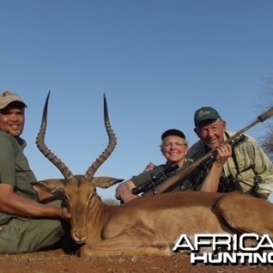 Impala hunt with Wintershoek Johnny Vivier Safaris