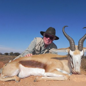 Springbok hunt with Wintershoek Johnny Vivier Safaris