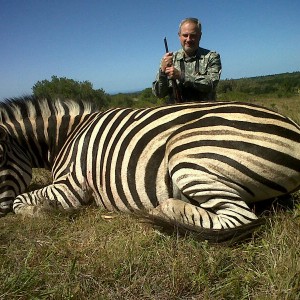 Zebra hunt with Wintershoek Johnny Vivier Safaris