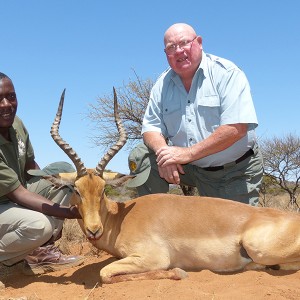 Impala hunt with Wintershoek Johnny Vivier Safaris