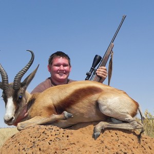 Copper Springbok hunt with Wintershoek Johnny Vivier Safaris