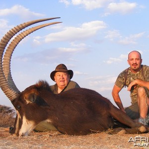 Sable hunt with Wintershoek Johnny Vivier Safaris