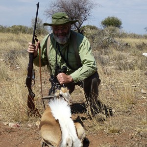 Springbok hunt with Wintershoek Johnny Vivier Safaris