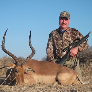 Impala hunted with Ozondjahe Hunting Safaris in Namibia