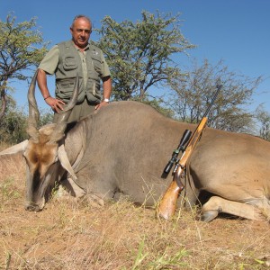 Juan Carlos from Spain with a nice Eland