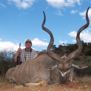 Kudu hunted with Hartzview Hunting Safaris