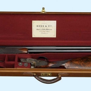 12 gauge Boss & Co. O/U Shotgun