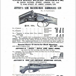 Jeffery & Co. Gun & Rifle Makers