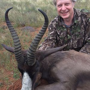 Black springbuck South Africa Hunting