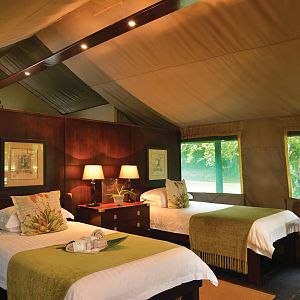 Luxury tented camp