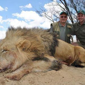 Lion Hunt in South Africa