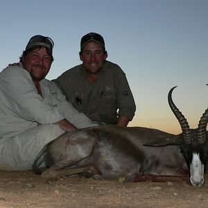 Black Springbok Hunting