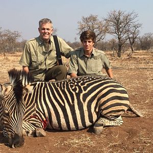 Zebra Hunt Zimbabwe