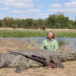 Hunting Crocodile in Mozambique