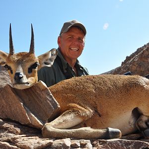 Klipspringer hunt in Namibia