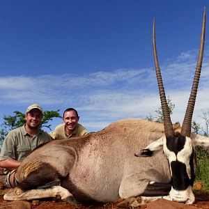 Hunt Gemsbok South Africa