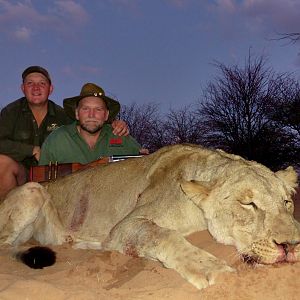 Lioness Hunt in South Africa