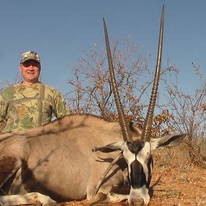 Gemsbok Hunt in South Africa