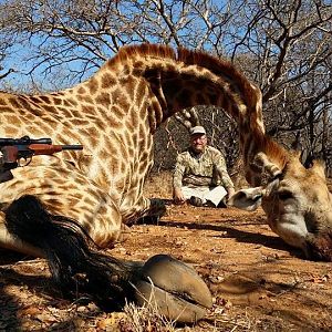 South Africa Giraffe Hunting