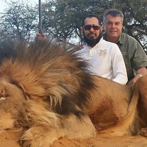 Hunting Lion in South Africa