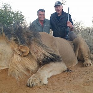 Hunting Lion in South Africa