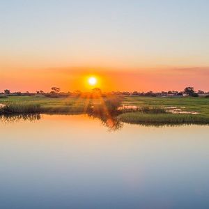 Sunrise at Sikunga Camp