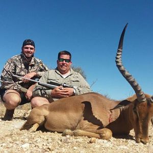 Hunting Impala Namibia