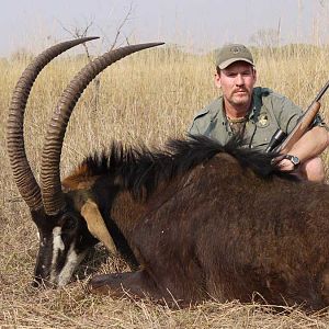 Hunt Sable Antelope Zambia