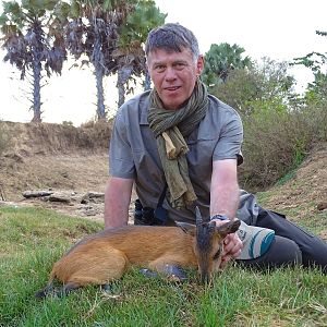 Hunting Benin Red Duiker