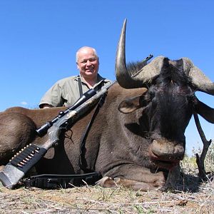 Hunt Black Wildebeest Nambia