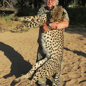 Namibia Cheetah Hunt