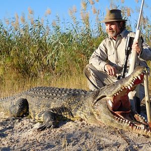 Hunt Crocodile in Namibia