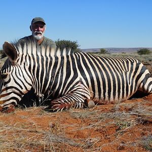 Hunt Zebra in South Africa