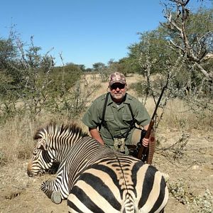 Hunt Hartmann's Mountain Zebra