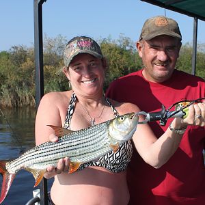 Zambezi Tiger Fish  Fishing Namibia