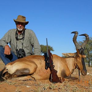 Red Hartebeest Hunting in Namibia