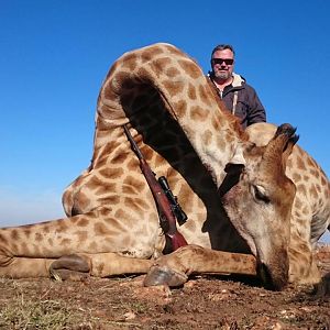 Hunting Giraffe in South Africa