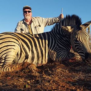 South Africa Burchell's Plain Zebra Hunt