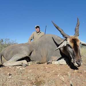 Hunting Eland Namibia